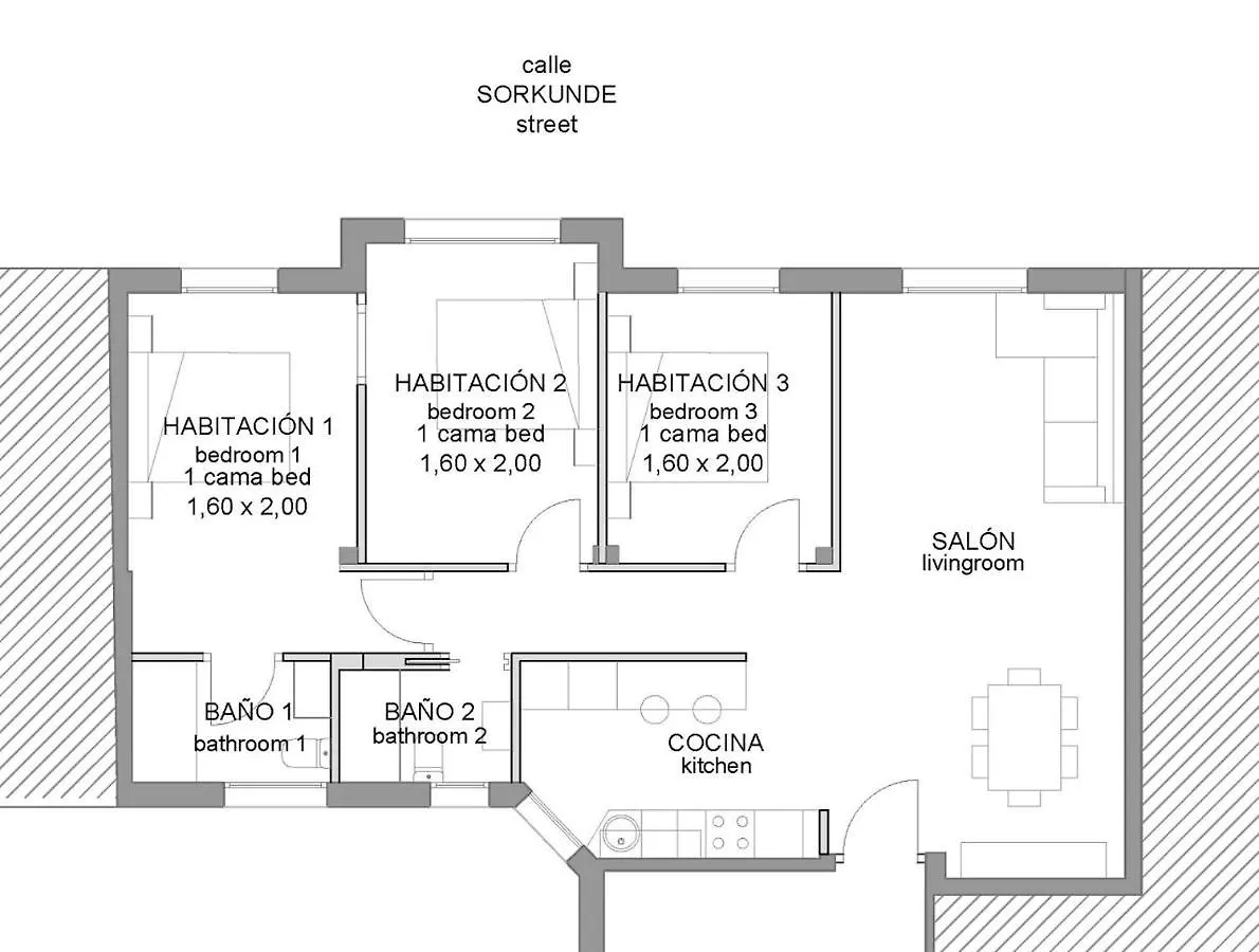 Apartamento Sorkunde By Kyosai Parking Opcional Bilbao